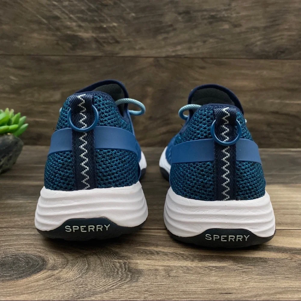 NIB Sperry H2O Mooring Amphibious Sneaker Blue - Picture 8 of 15